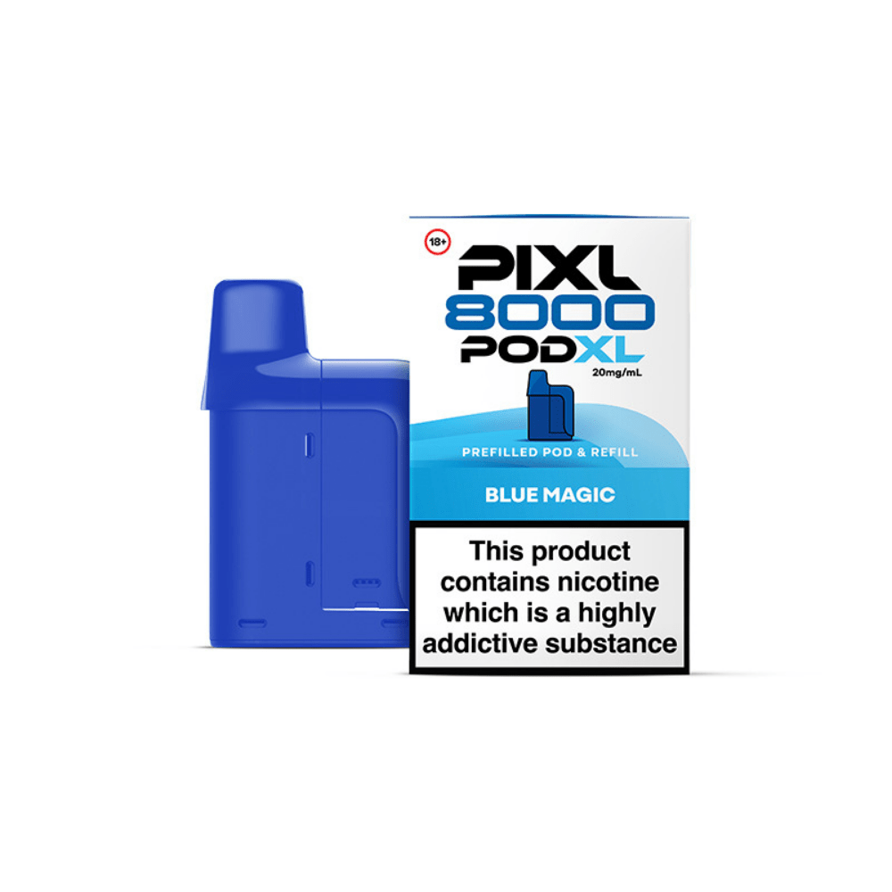 Pixl 8000 Blue Magic Refill Pods - EUK