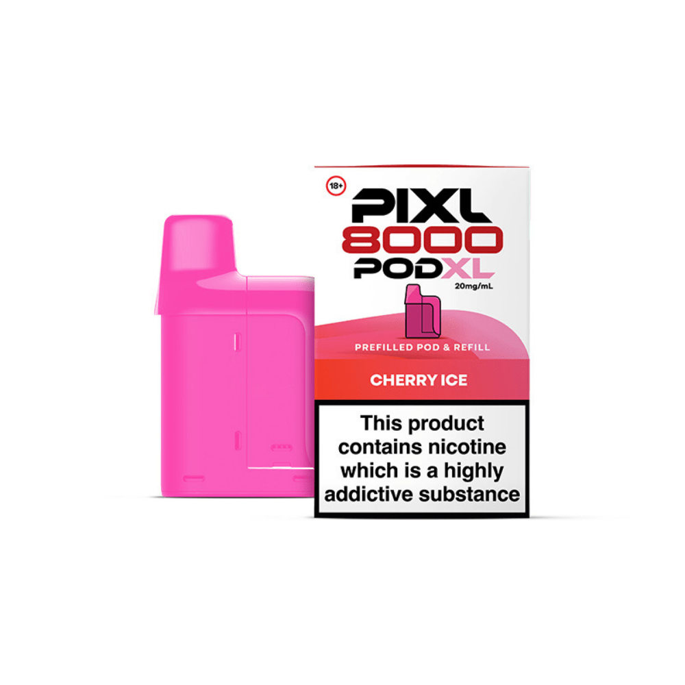 Pixl 8000 Cherry Ice Refill Pods - EUK