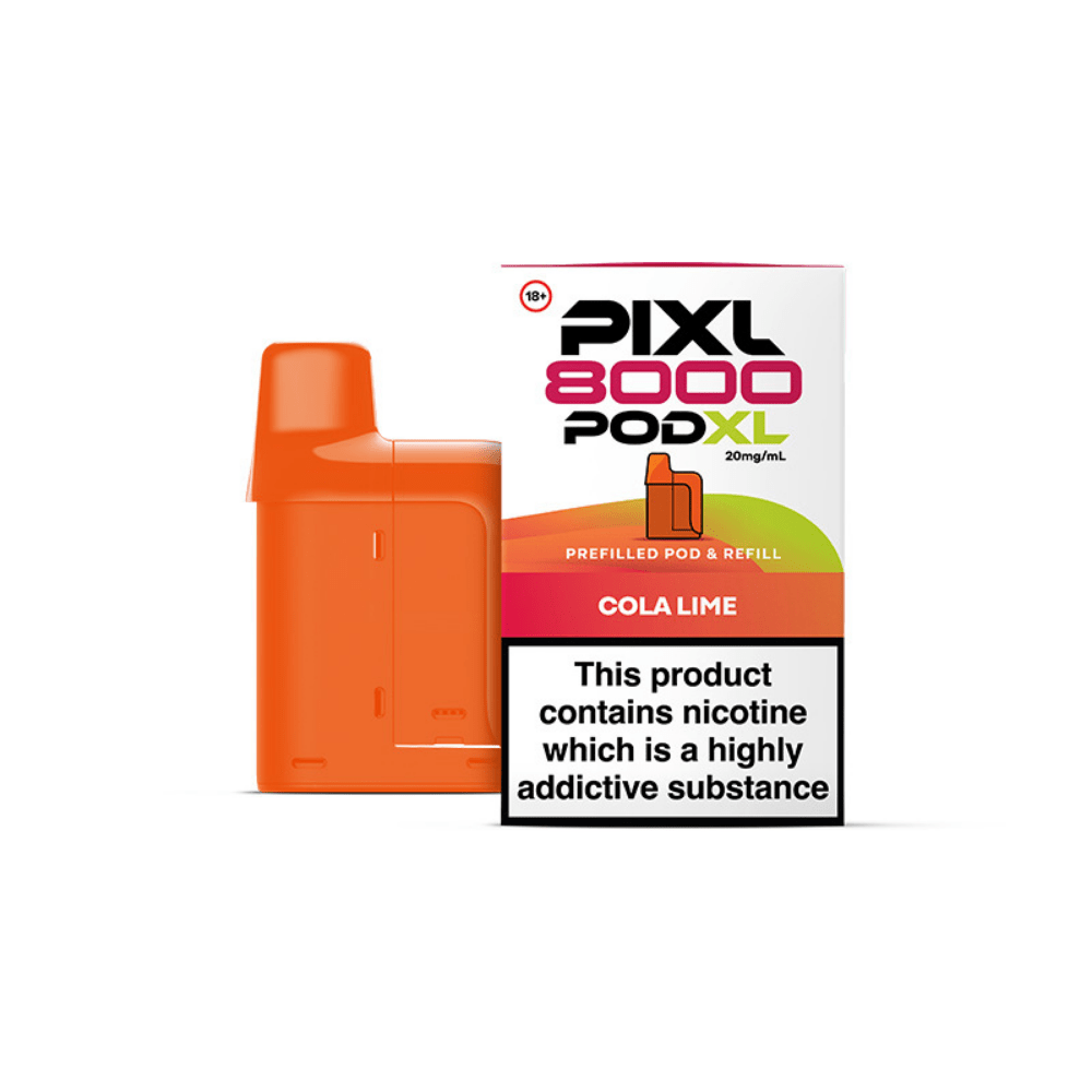 Pixl 8000 Cola Lime Refill Pods - EUK