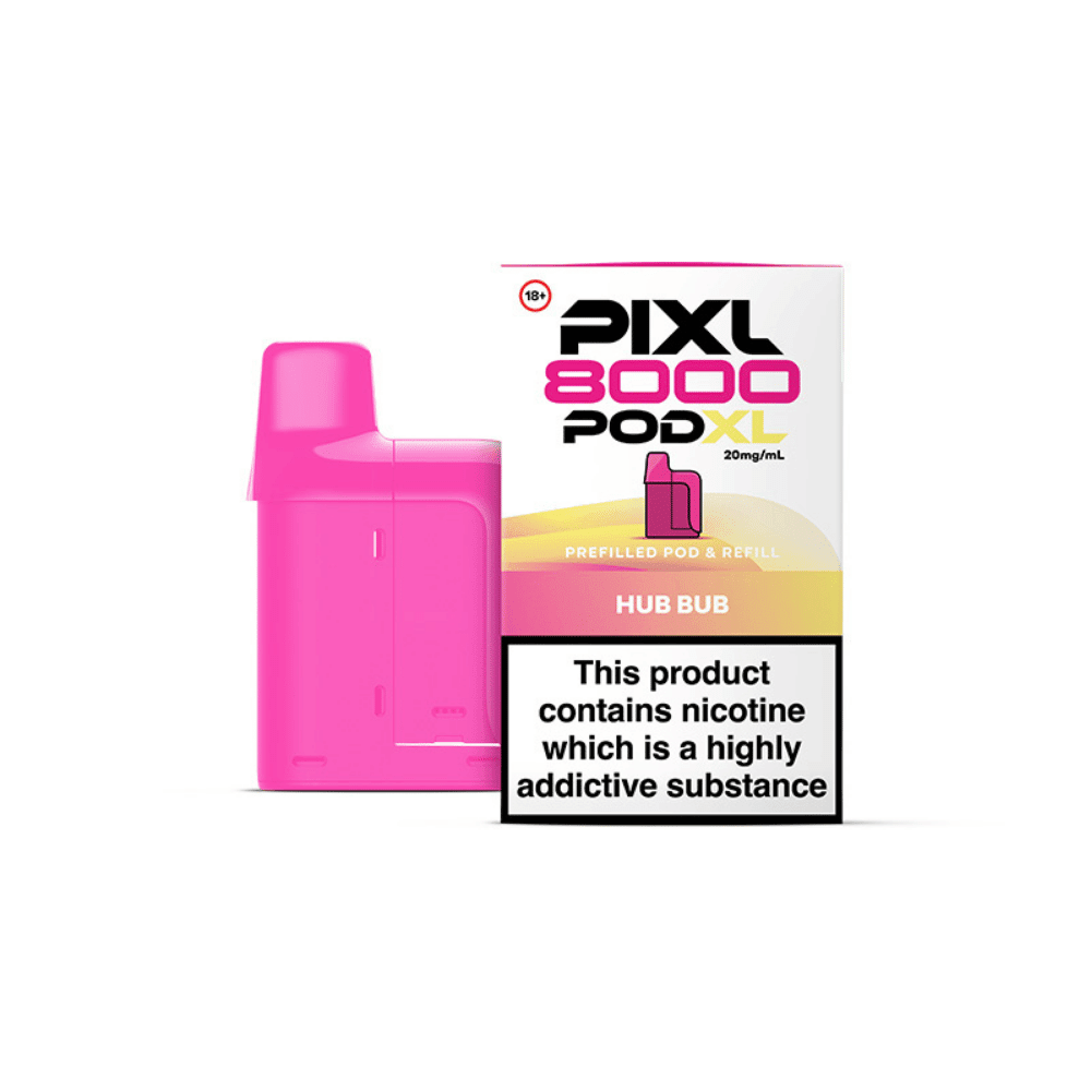 Pixl 8000 Hub Bub Refill Pods - EUK