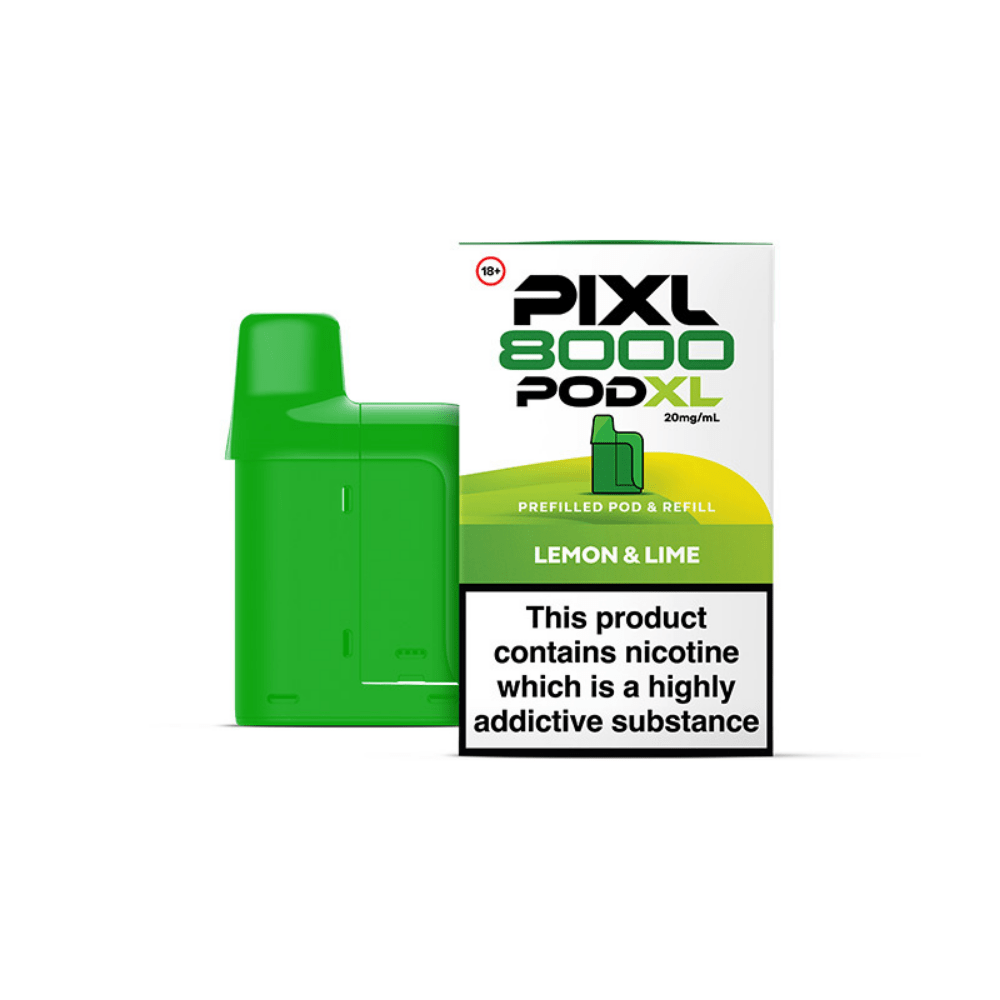 Pixl 8000 Lemon and Lime Refill Pods - EUK