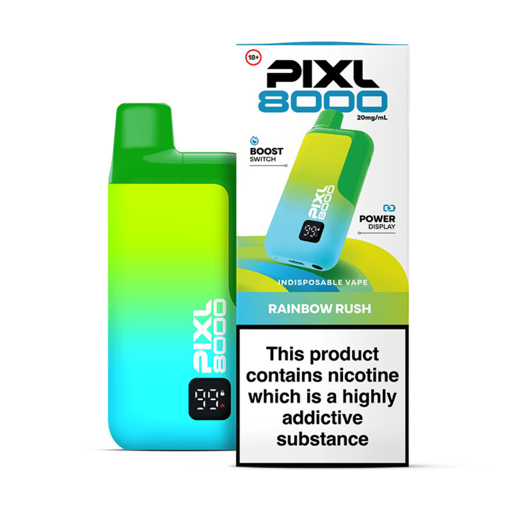 Pixl 8000 Prefilled Pod Kit Rainbow Rush - EUK