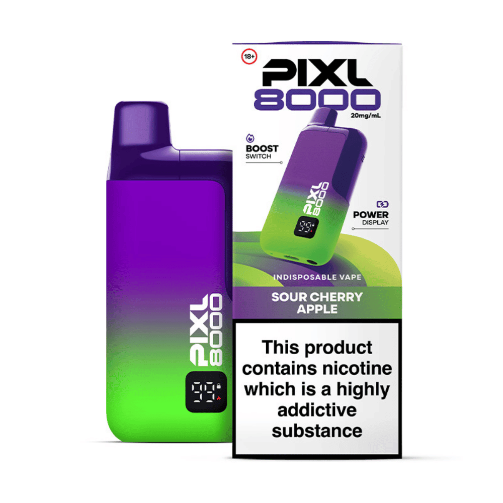Pixl 8000 Prefilled Pod Kit Sour Cherry Apple - EUK