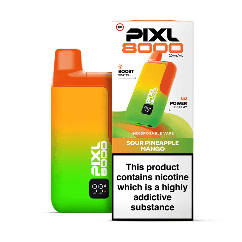 Pixl 8000 Prefilled Pod Kit Sour Pineapple Mango - EUK