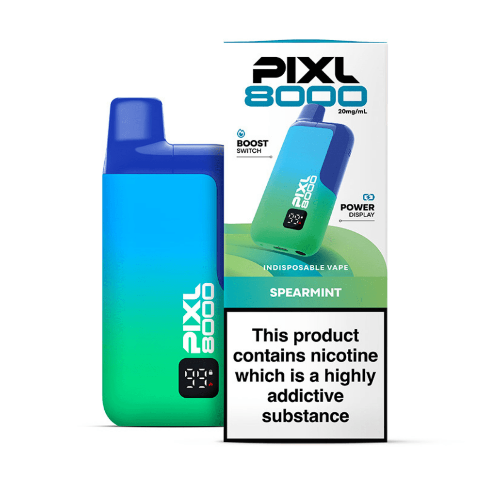 Pixl 8000 Prefilled Pod Kit Spearmint - EUK