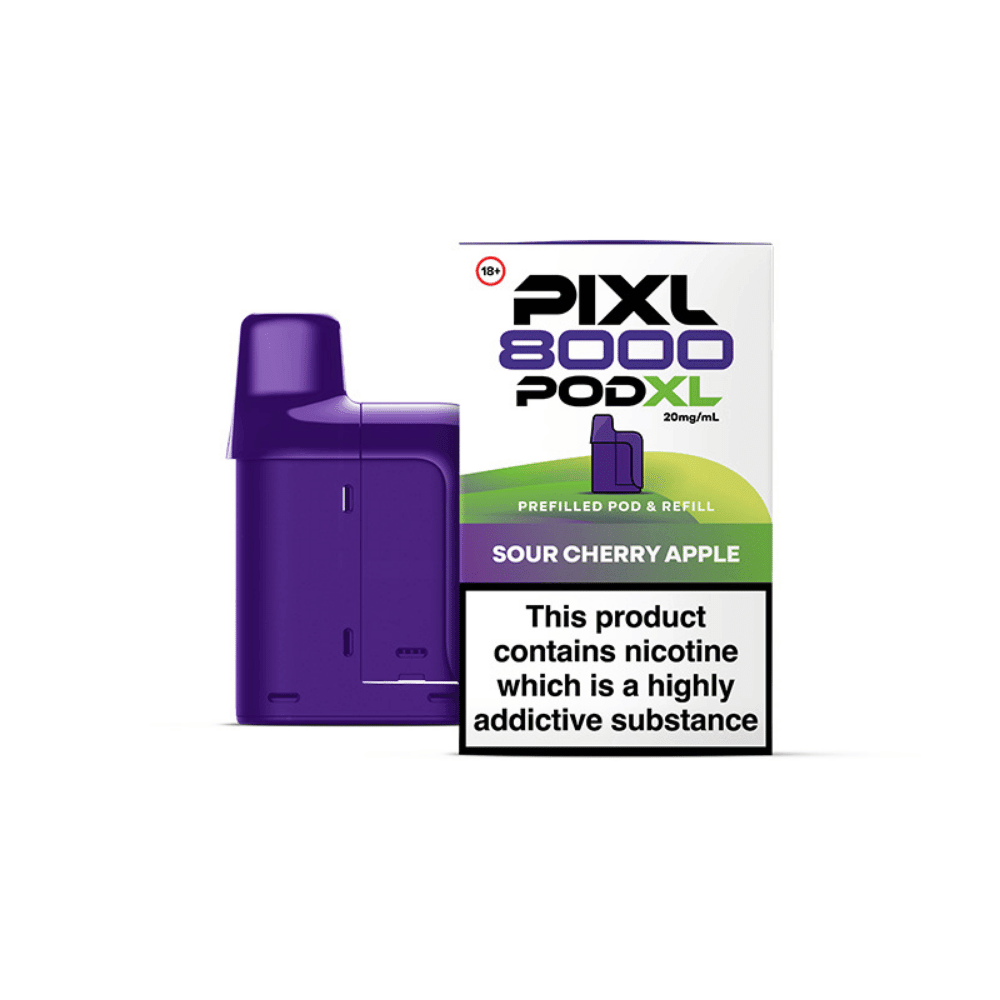 Pixl 8000 Sour Cherry Apple Refill Pods - EUK