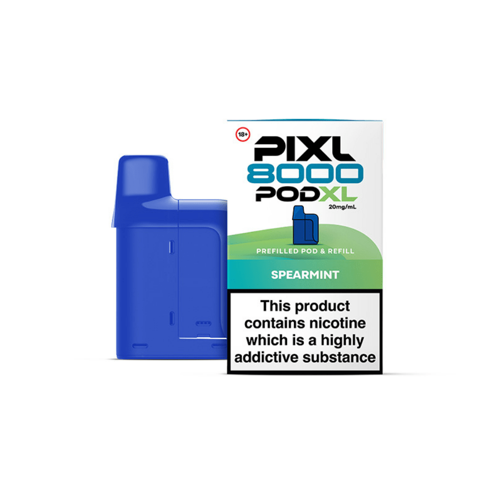Pixl 8000 Spearmint Refill Pods - EUK