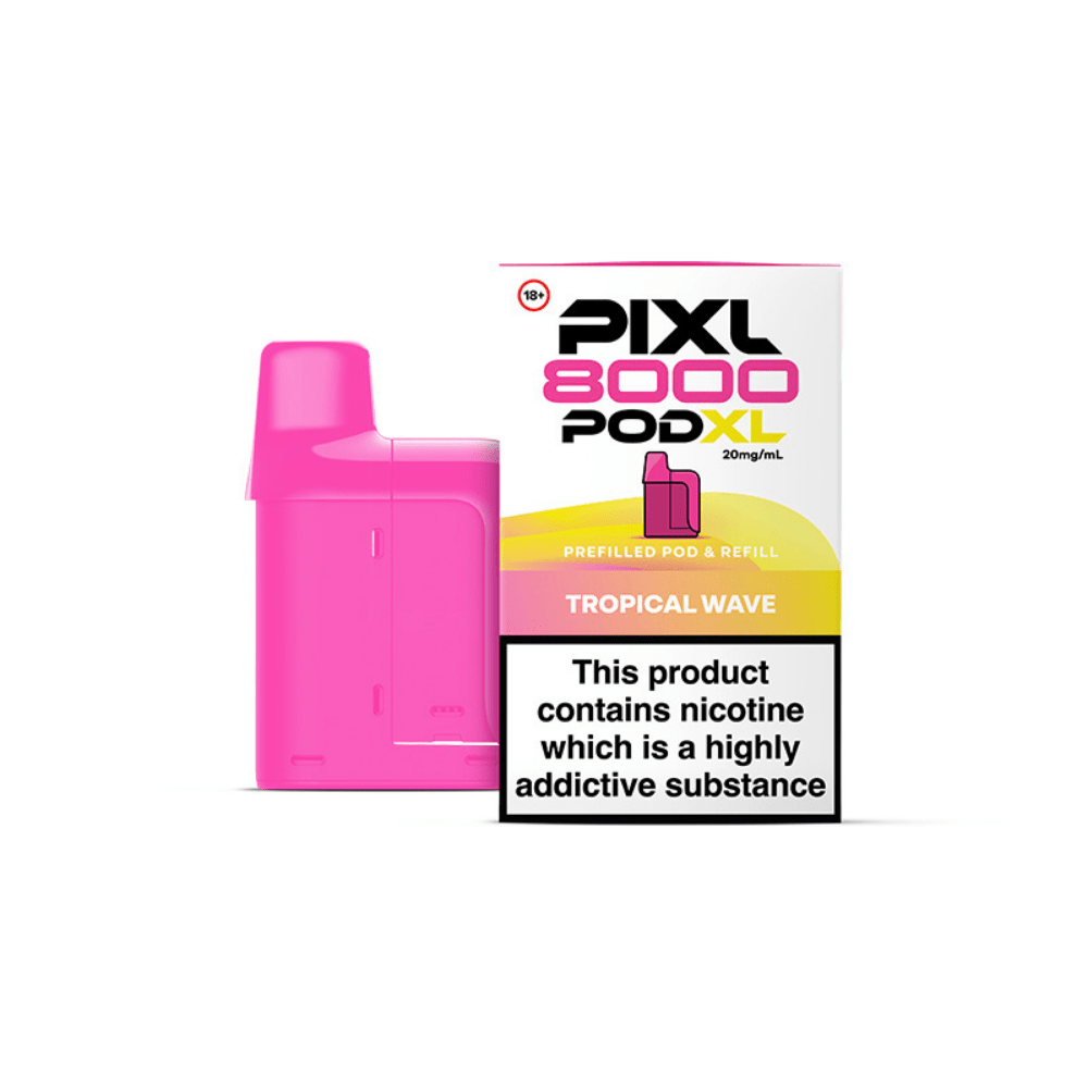 Pixl 8000 Tropical Wave Refill Pods - EUK