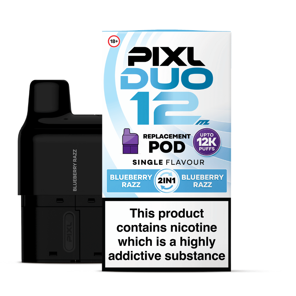 PIXL Duo 12 Prefilled Pod Blueberry Razz - EUK