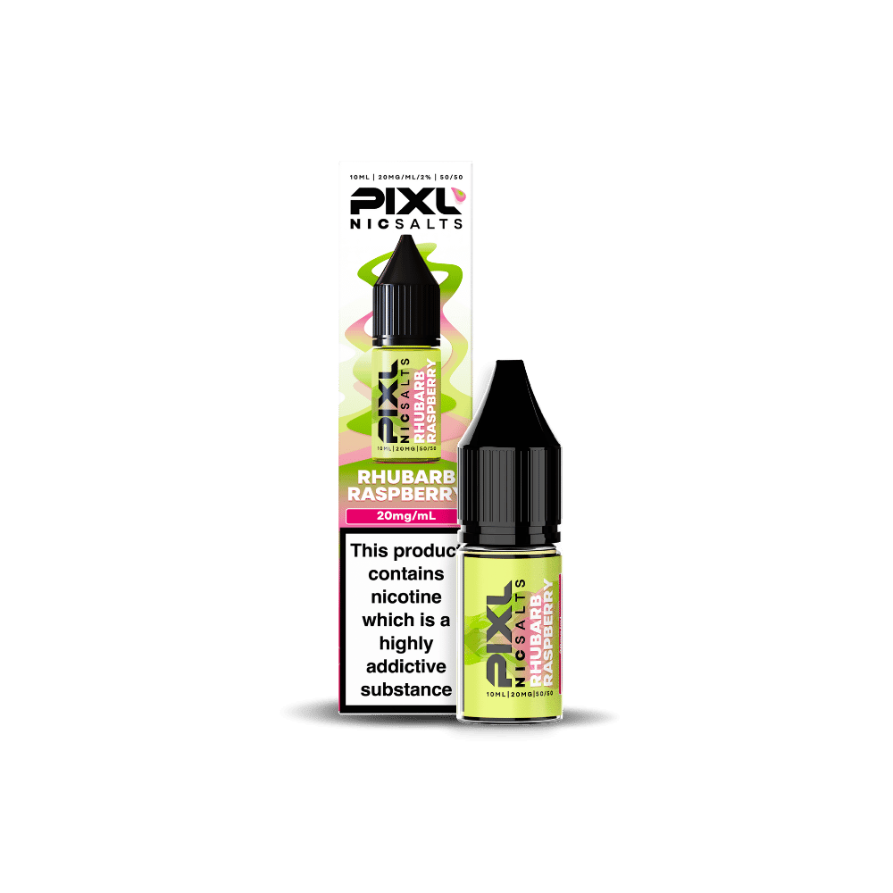 PIXL Nic Salt E - Liquid Rhubarb Raspberry 10ml - EUK