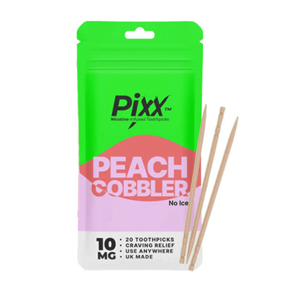 PIXX Nicotine Toothpicks Peach Cobbler - EUK