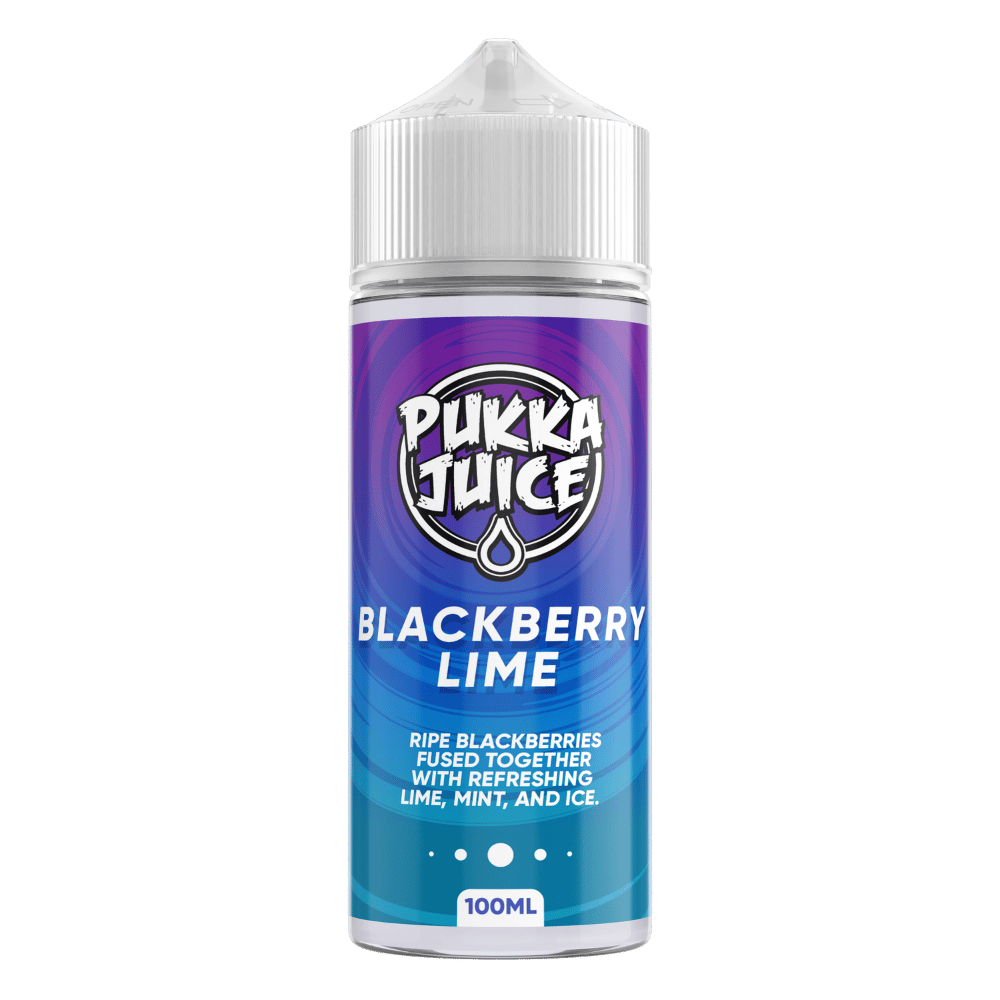 Pukka Juice 100ml E - liquid Shortfill Blackberry Lime - EUK