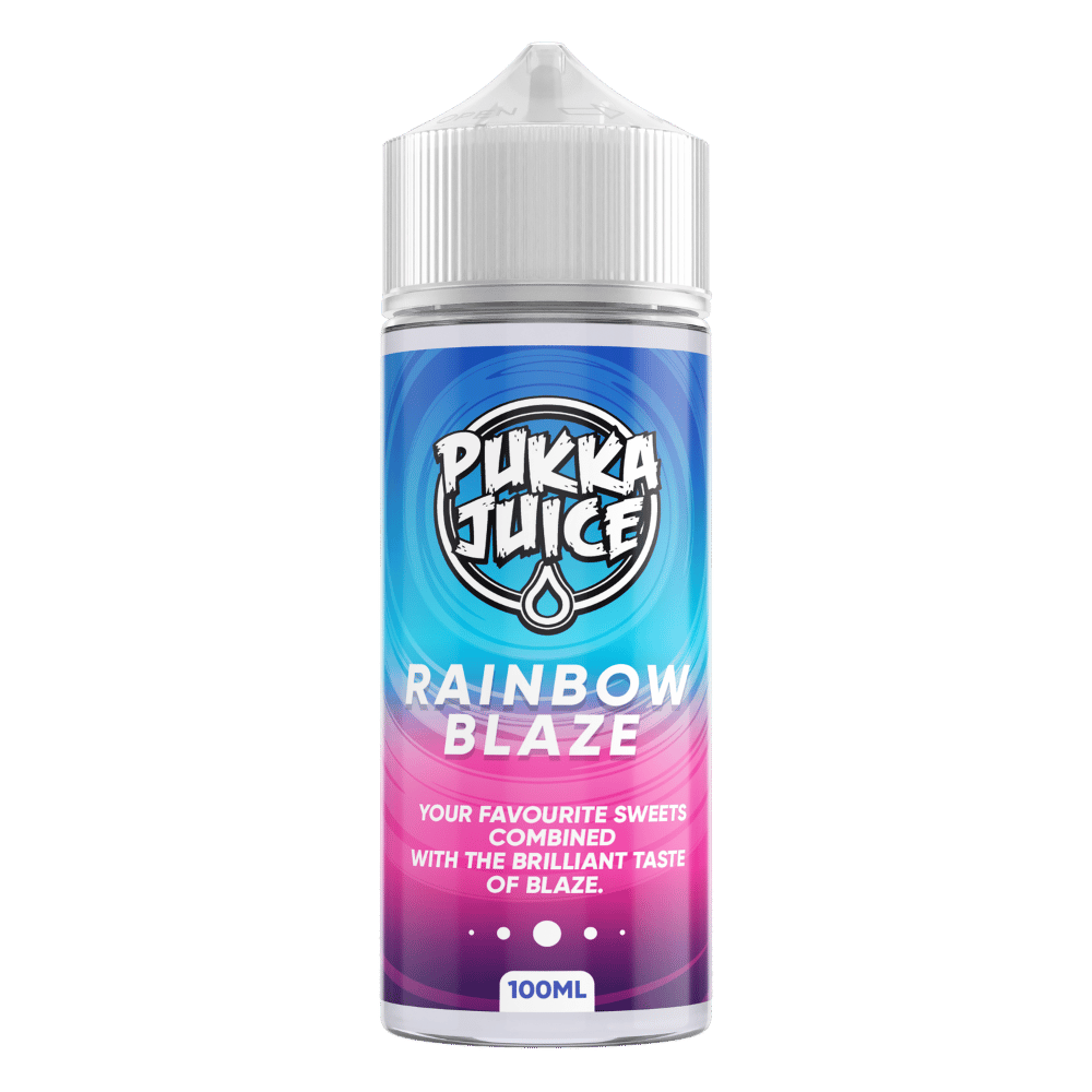 Pukka Juice 100ml E - liquid Shortfill Rainbow Blaze - EUK