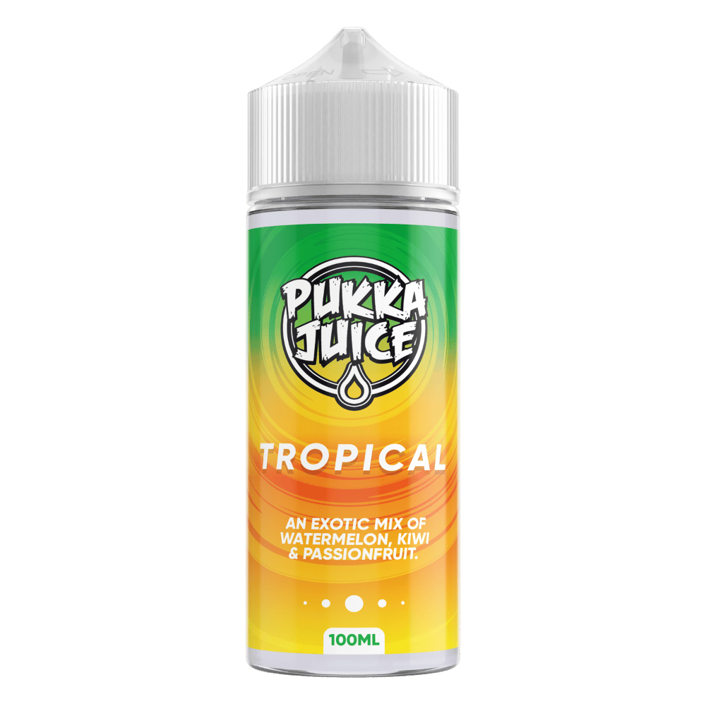 Pukka Juice 100ml E - liquid Shortfill Tropical - EUK