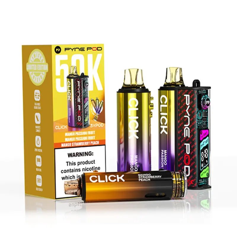 Pyne Pod Click 50k Prefilled Kit Mango Edition - EUK