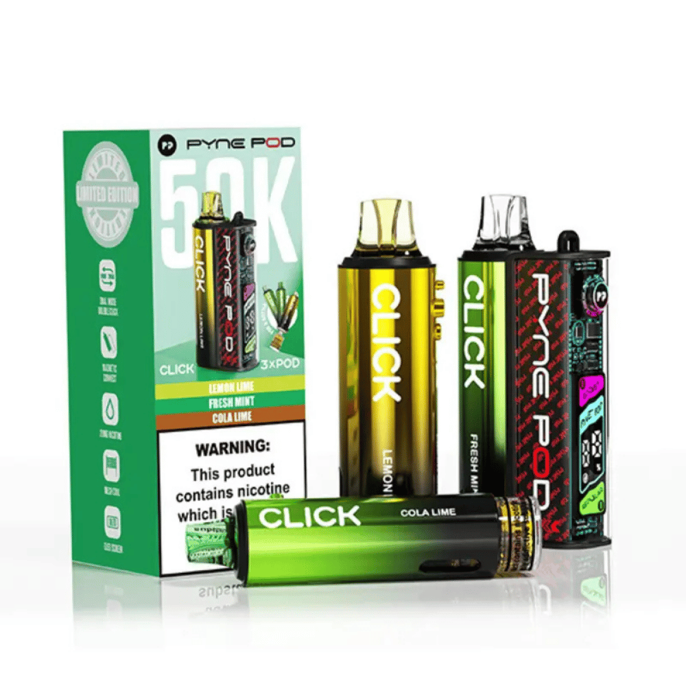 Pyne Pod Click 50k Puff Prefilled Pod Kit - EUK