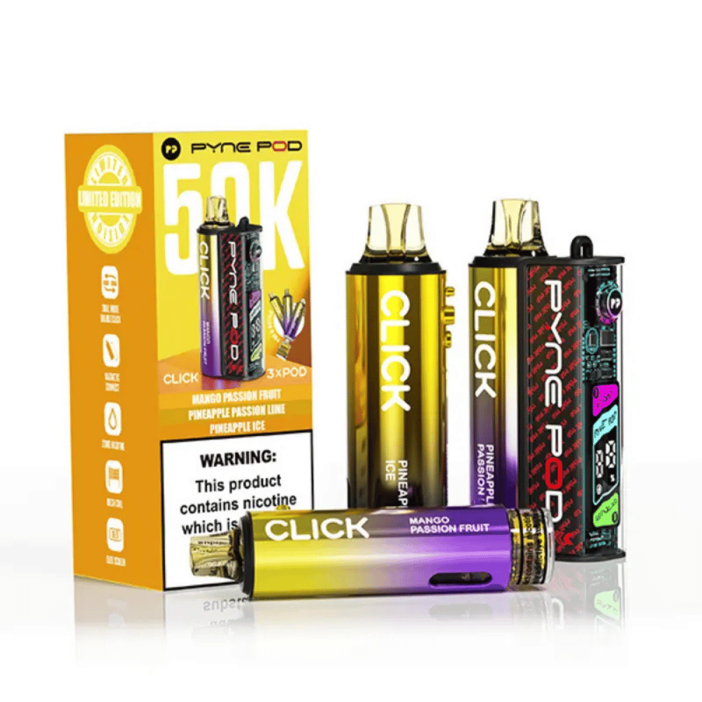 Pyne Pod Click 50k Puff Prefilled Pod Kit - EUK
