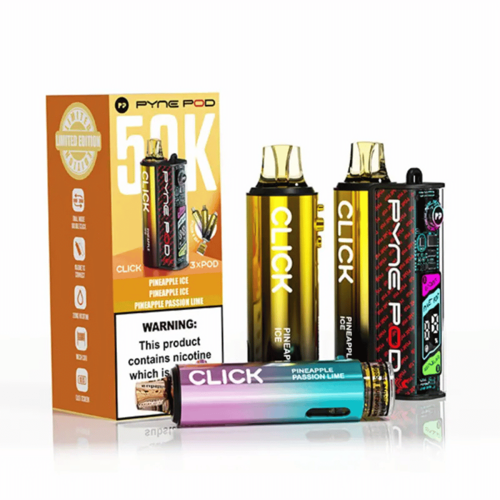 Pyne Pod Click 50k Puff Prefilled Pod Kit - EUK