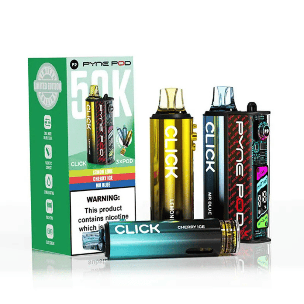 Pyne Pod Click 50k Puff Prefilled Pod Kit - EUK