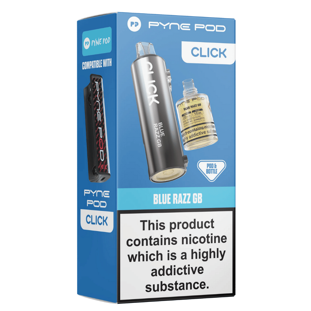 Pyne Pod Click Prefilled Pod Blue Razz GB - EUK