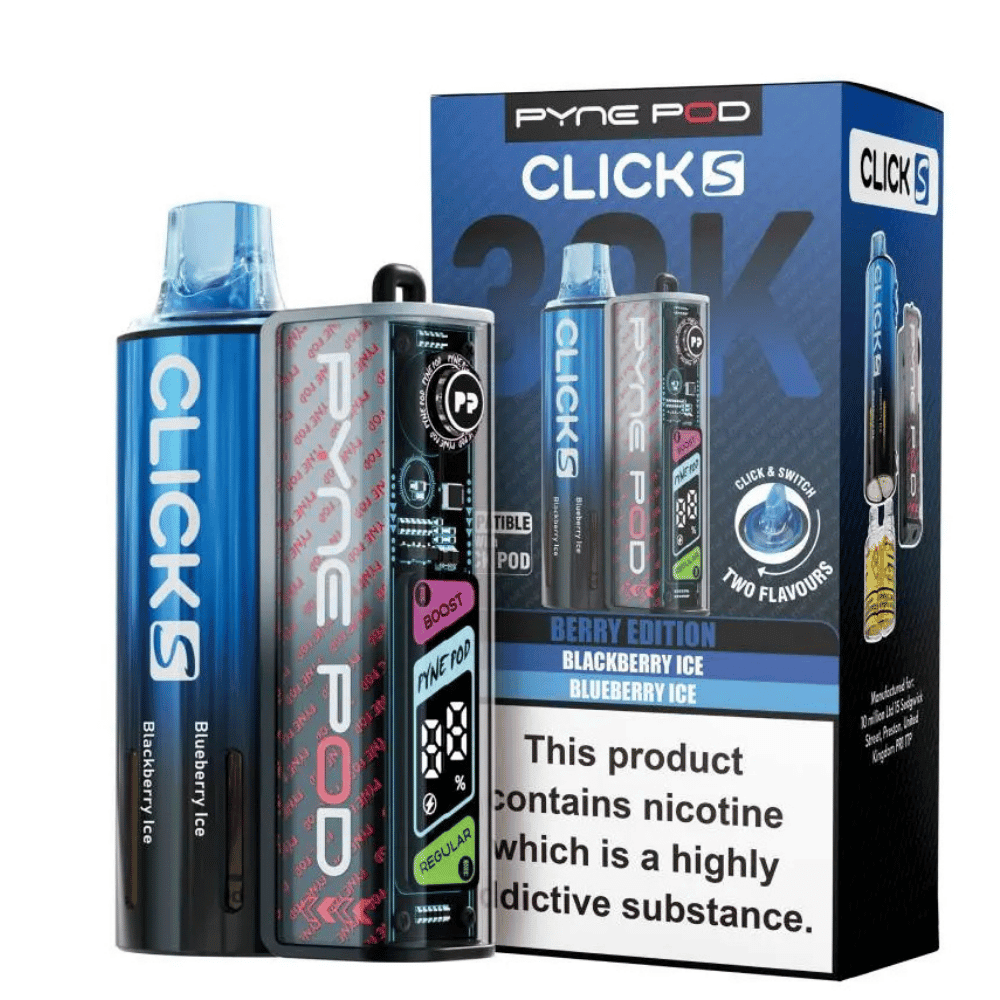 Pyne Pod Click S 30K Pod Kit Berry Edition - EUK