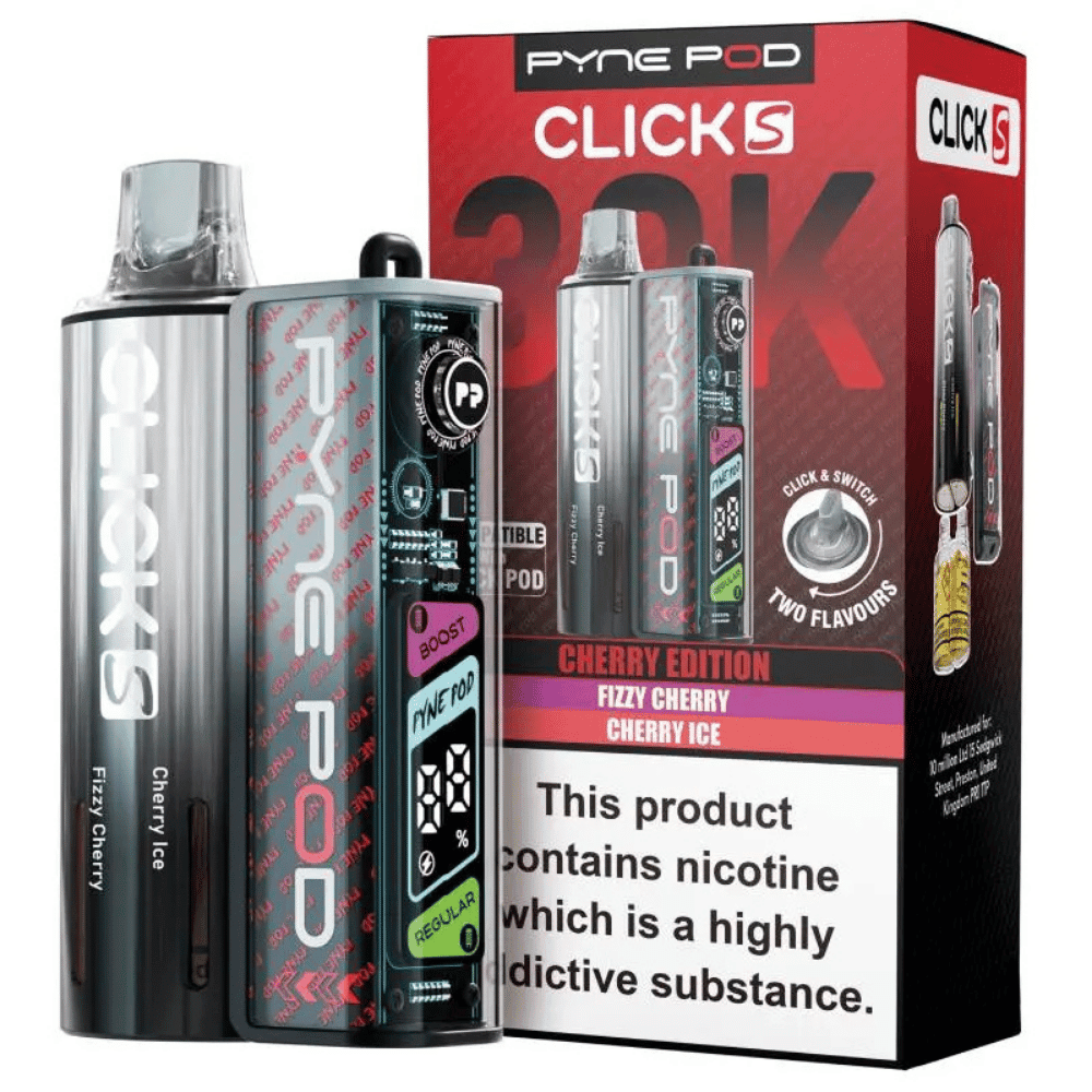 Pyne Pod Click S 30K Pod Kit Cherry Edition - EUK