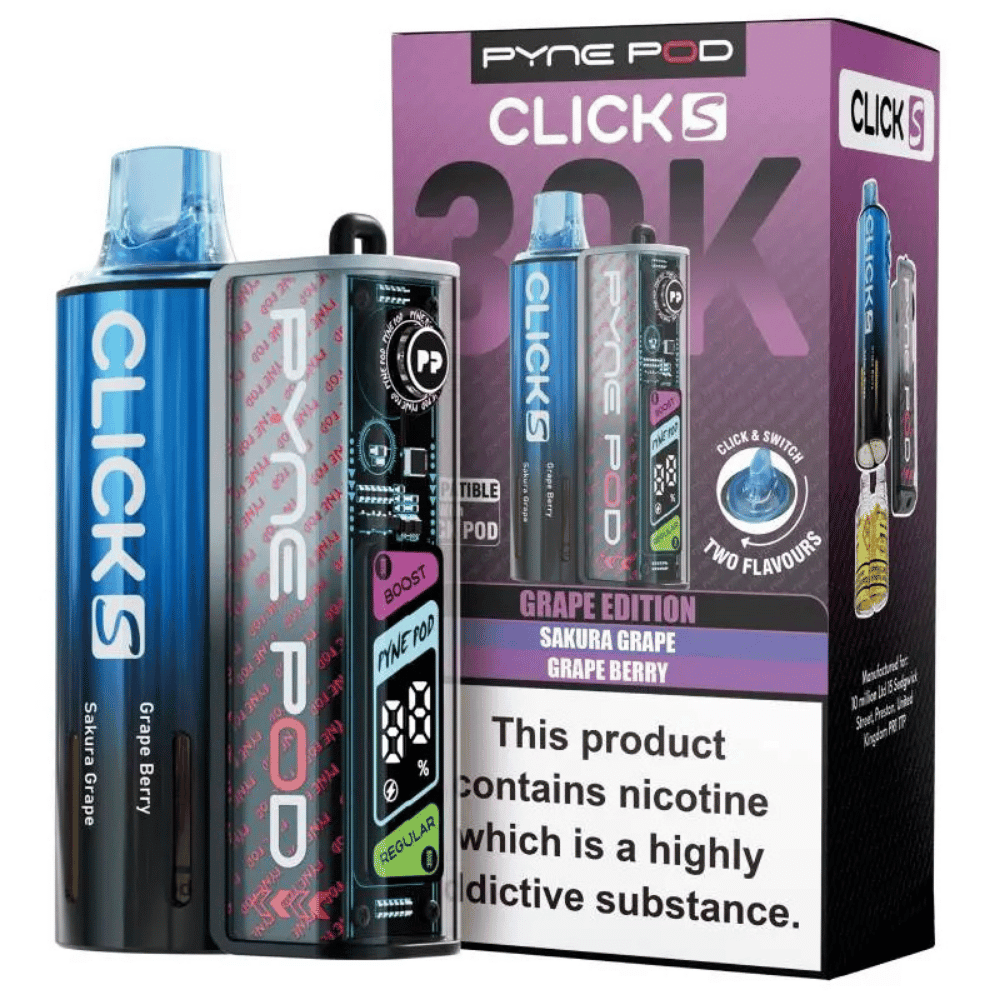 Pyne Pod Click S 30K Pod Kit Grape Edition - EUK
