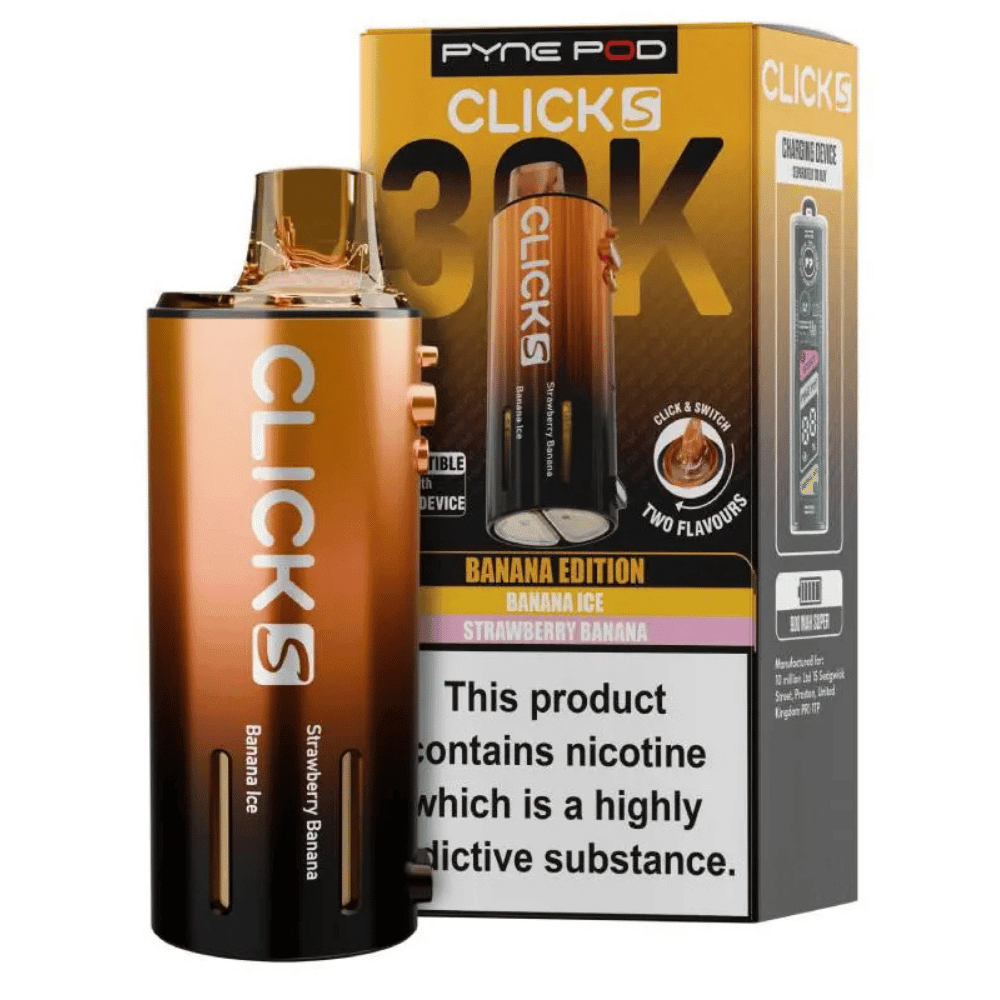 Pyne Pod Click S 30K Refill Pack Banana Edition - EUK