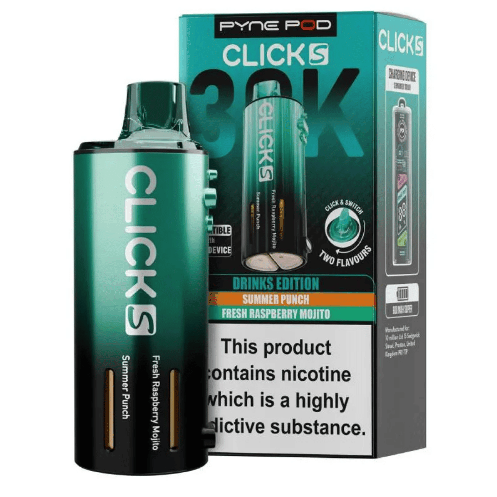 Pyne Pod Click S 30K Refill Pack Drinks Edition - EUK
