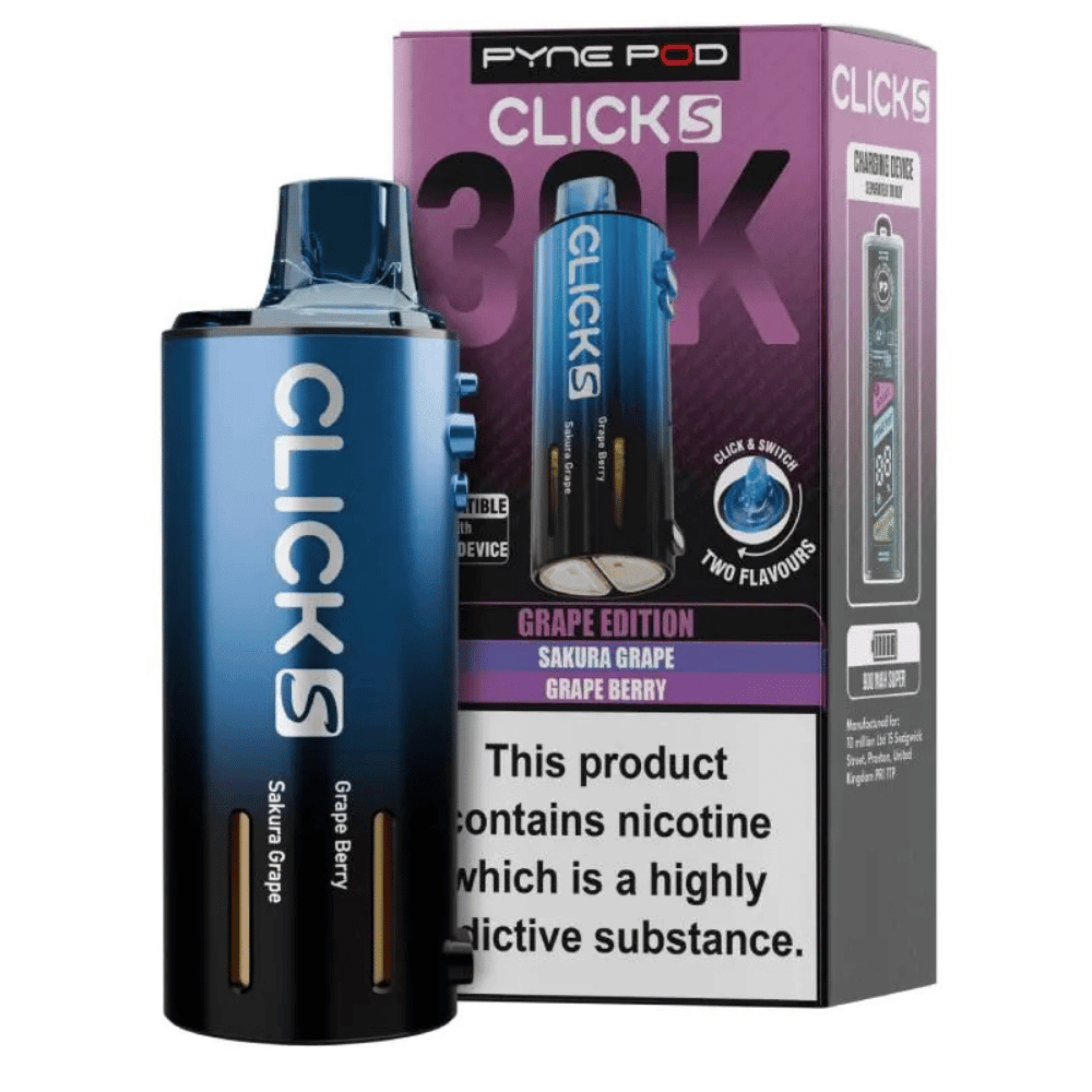 Pyne Pod Click S 30K Refill Pack Grape Edition - EUK