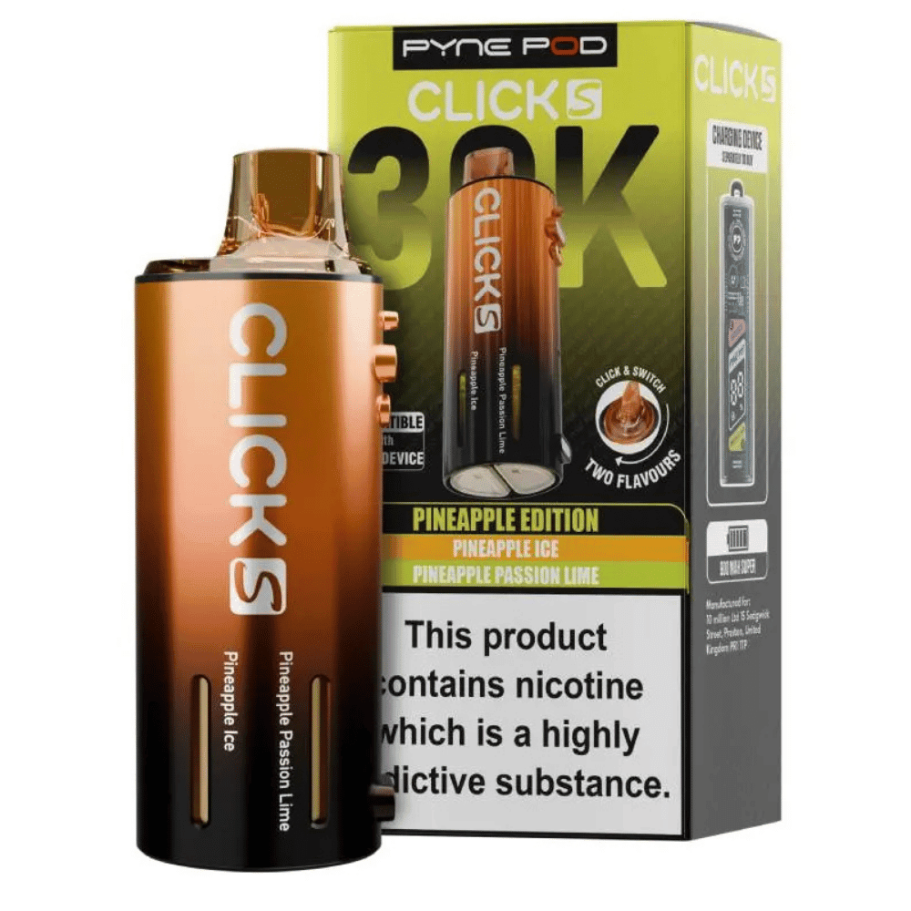 Pyne Pod Click S 30K Refill Pack Pineapple Edition - EUK