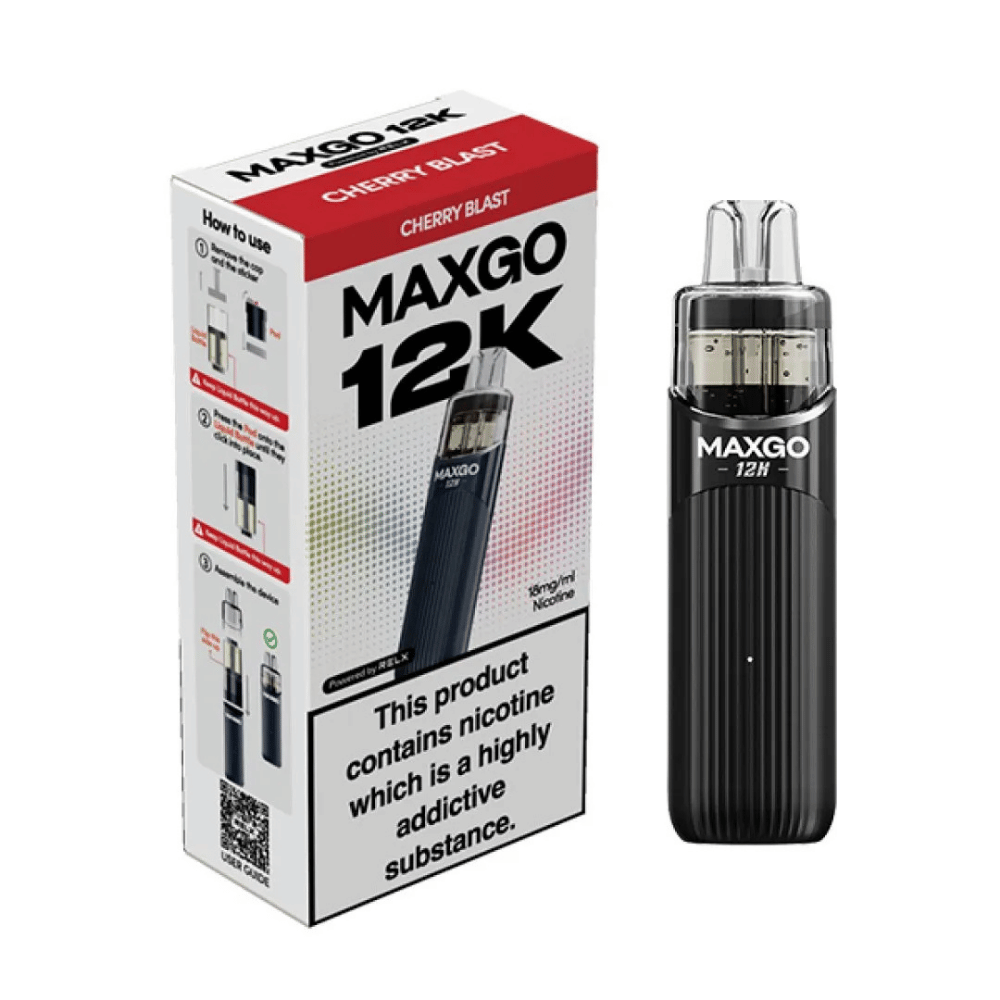 Relx Maxgo 12k Prefilled Pod Kit Cherry Blast - EUK
