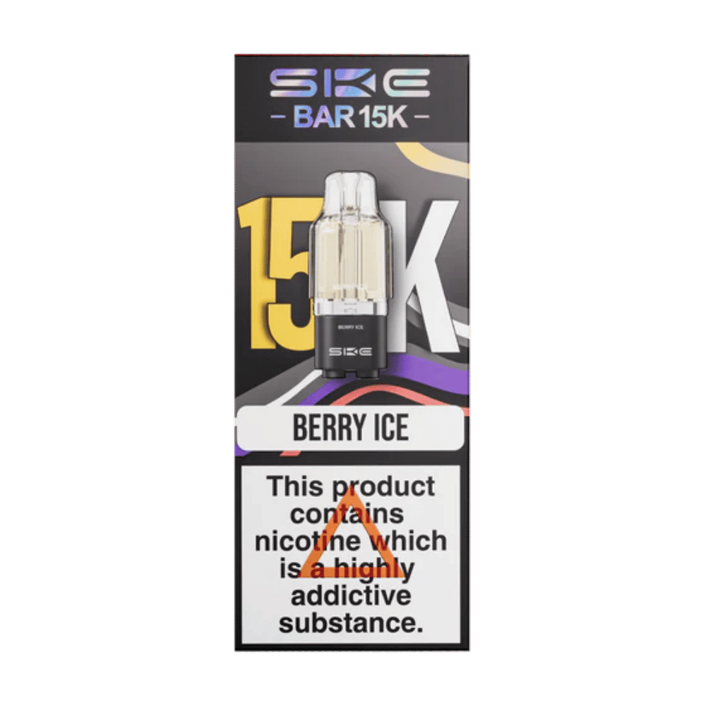 SKE Bar 15K Refill Pod Berry Ice - EUK