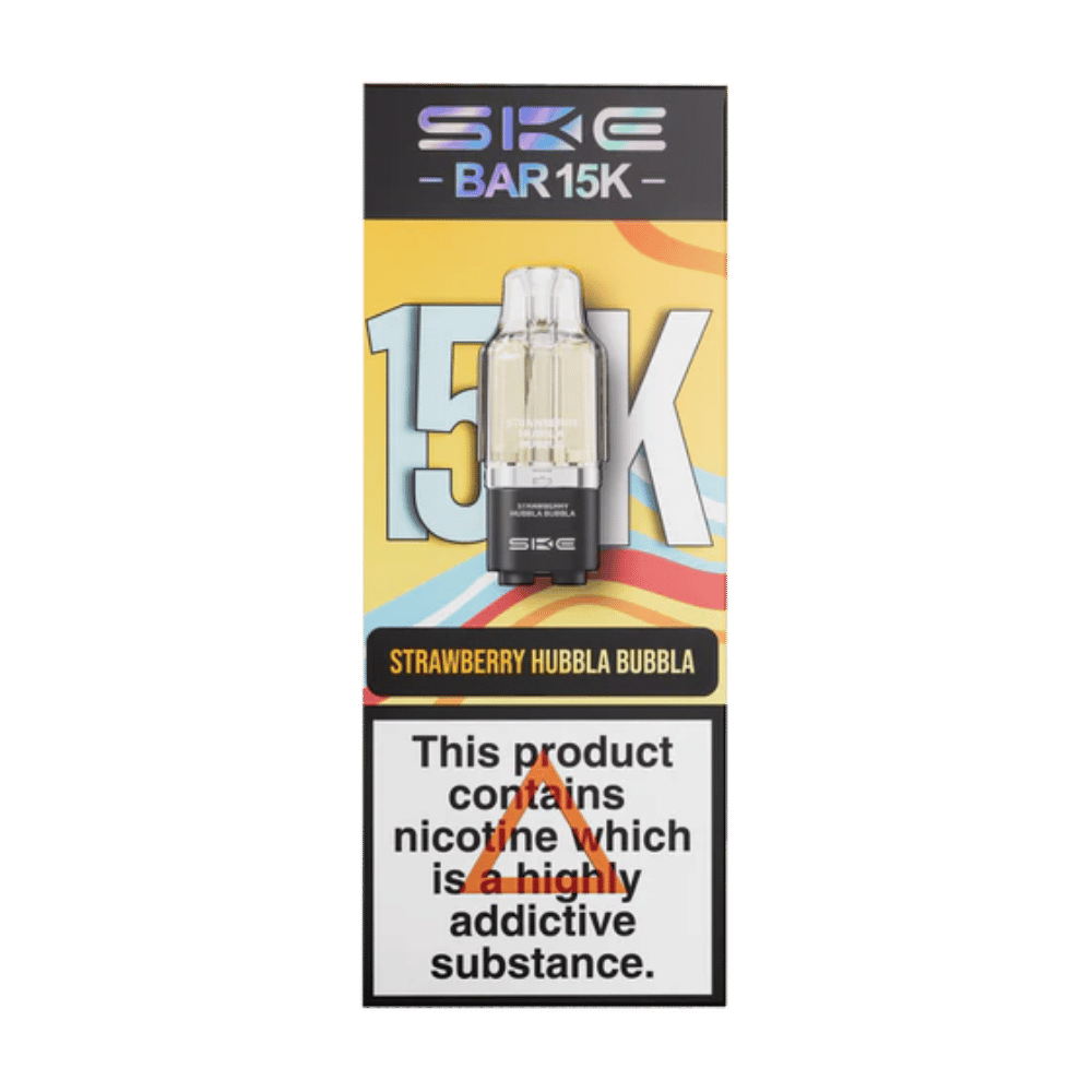SKE Bar 15K Refill Pod Strawberry Hubbla Bubbla - EUK