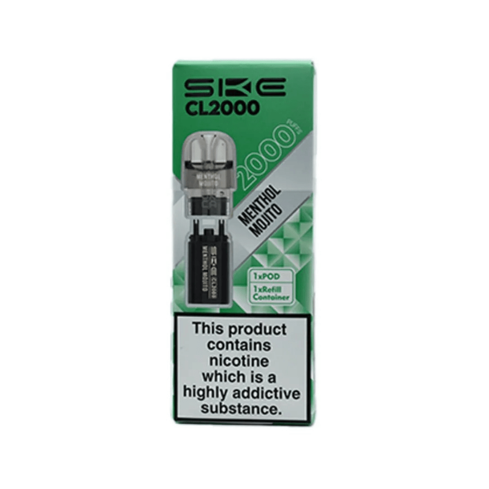 SKE CL2000 Prefilled Pods Menthol Mojito - EUK