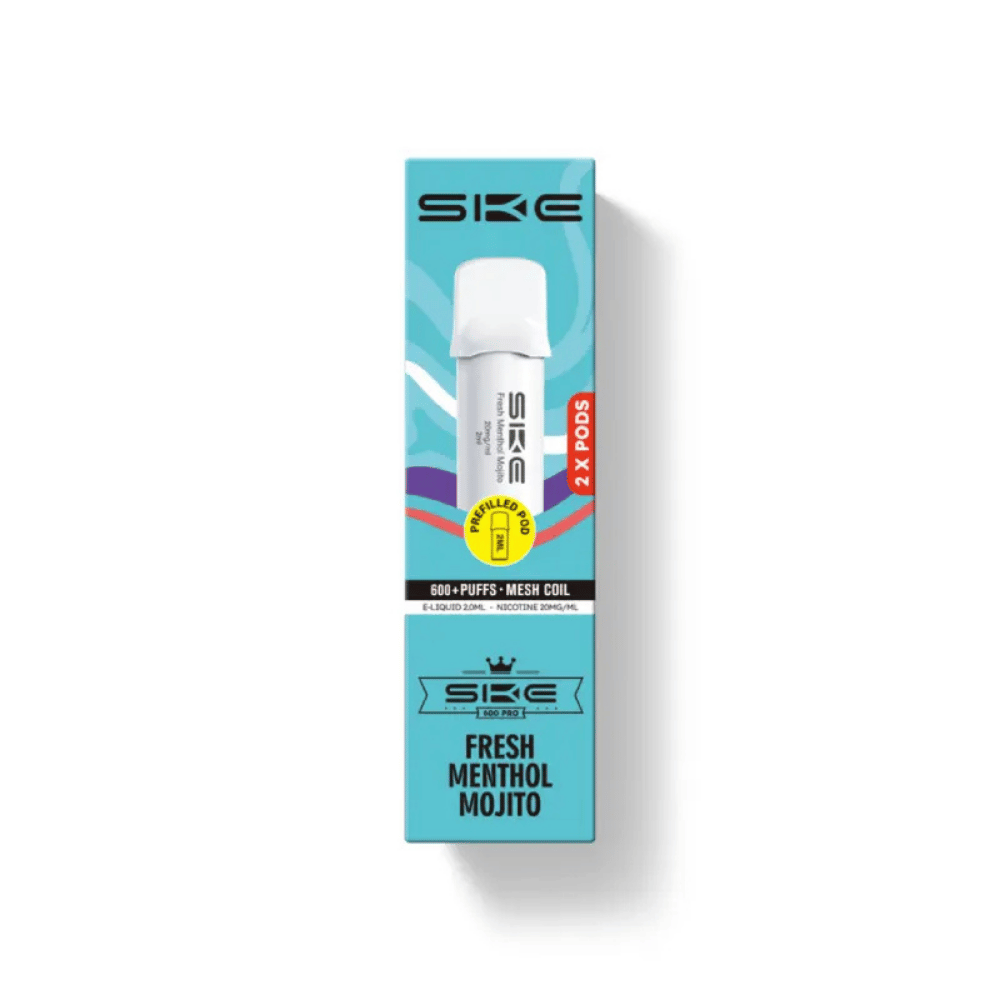 SKE Crystal Pro 600 Fresh Menthol Mojito Prefilled Pod - EUK