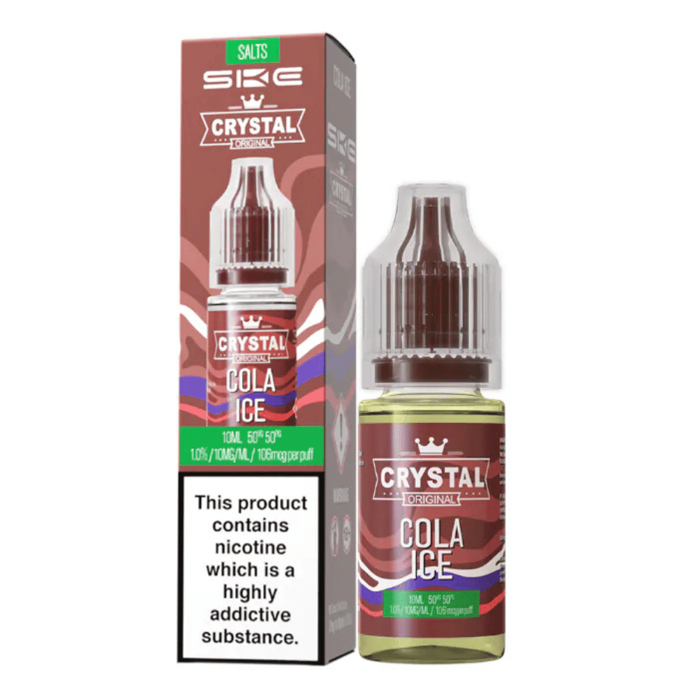 SKE Crystal Salts Cola Ice E Liquid 10ml - EUK