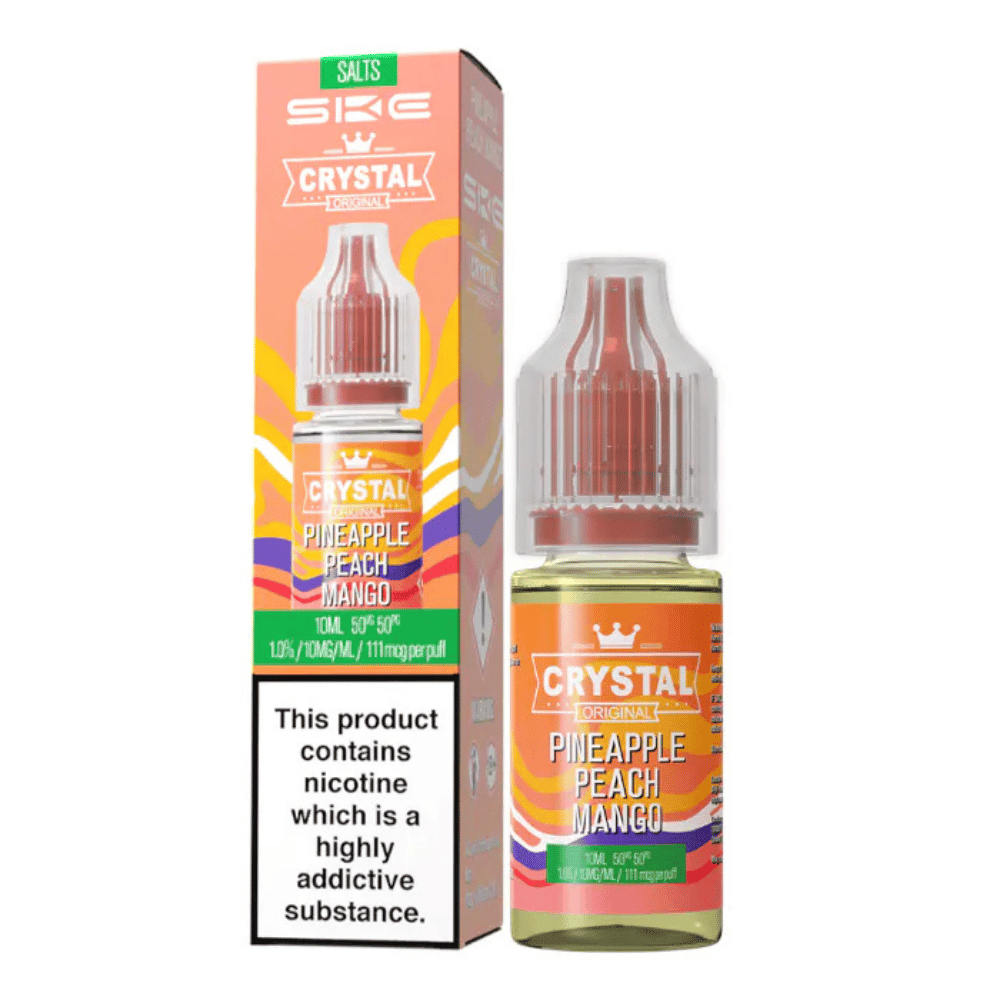 SKE Crystal Salts Pineapple Peach Mango E Liquid 10ml - EUK