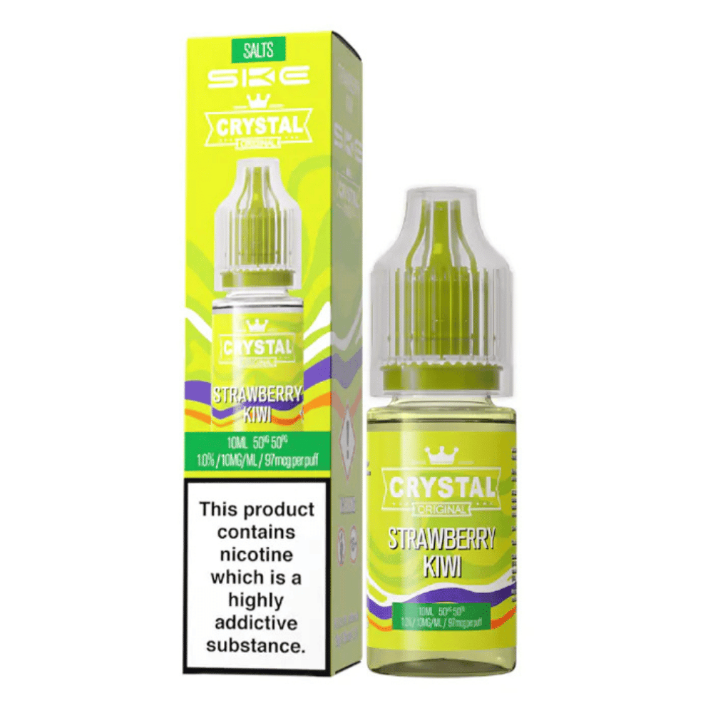 SKE Crystal Salts Strawberry Kiwi E Liquid 10ml - EUK