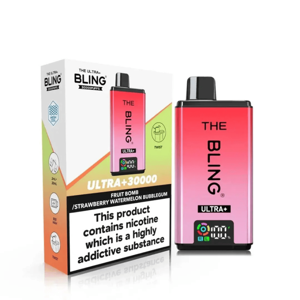 The Bling Ultra Plus 30K Vape Kit Fruit Bomb - EUK