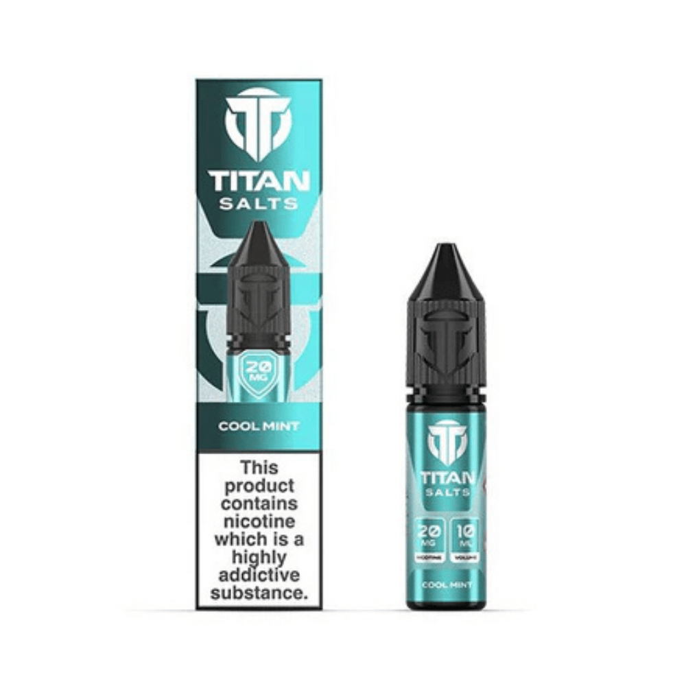 Titan Salt Cool Mint Nic Salt E Liquid - EUK