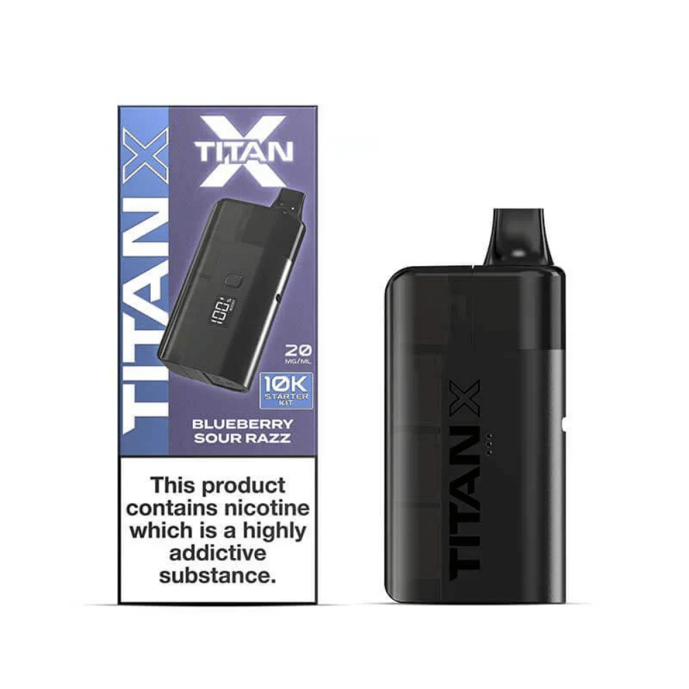 Titan X Prefilled Pod Kit Blueberry Sour Razz - EUK