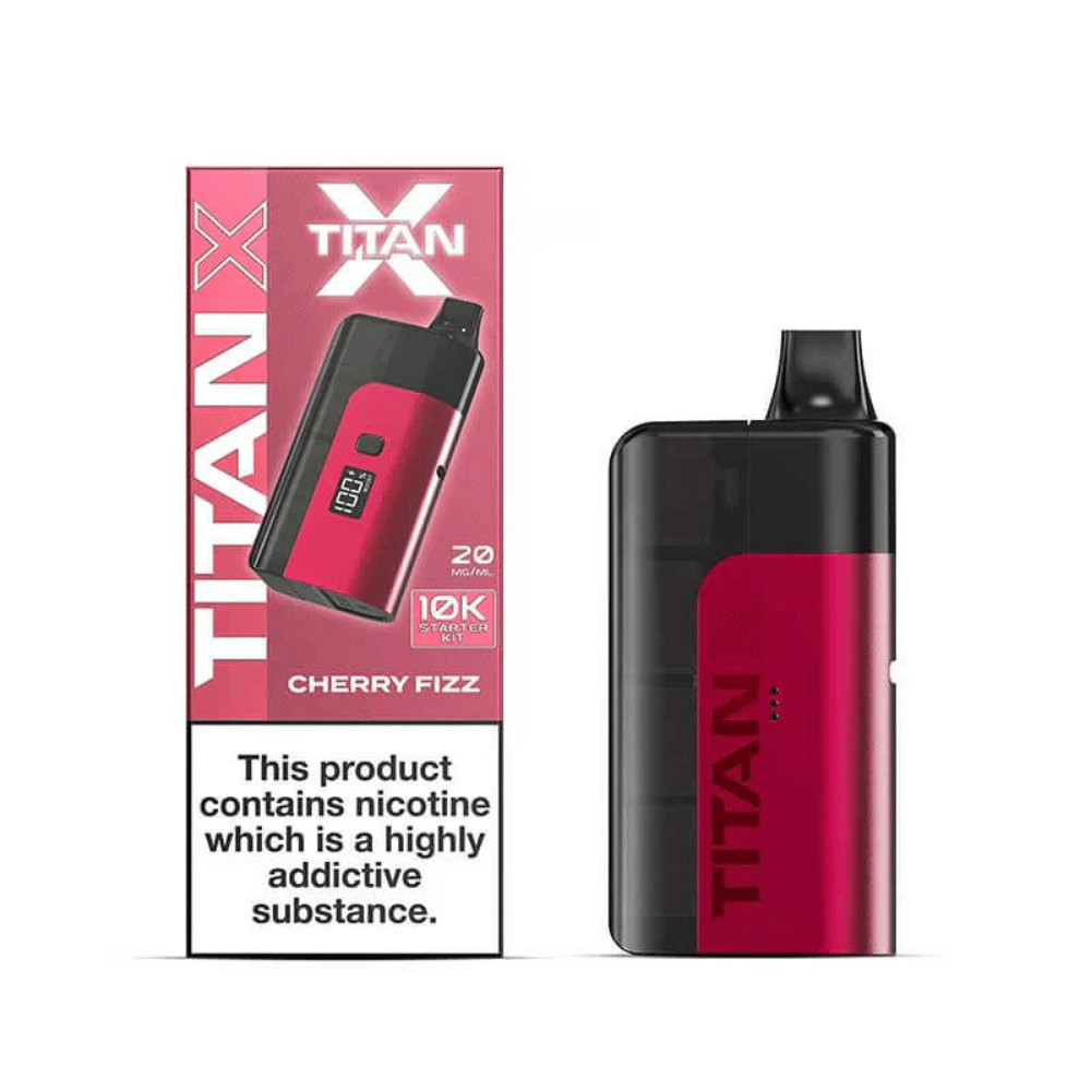 Titan X Prefilled Pod Kit Cherry Fizz - EUK