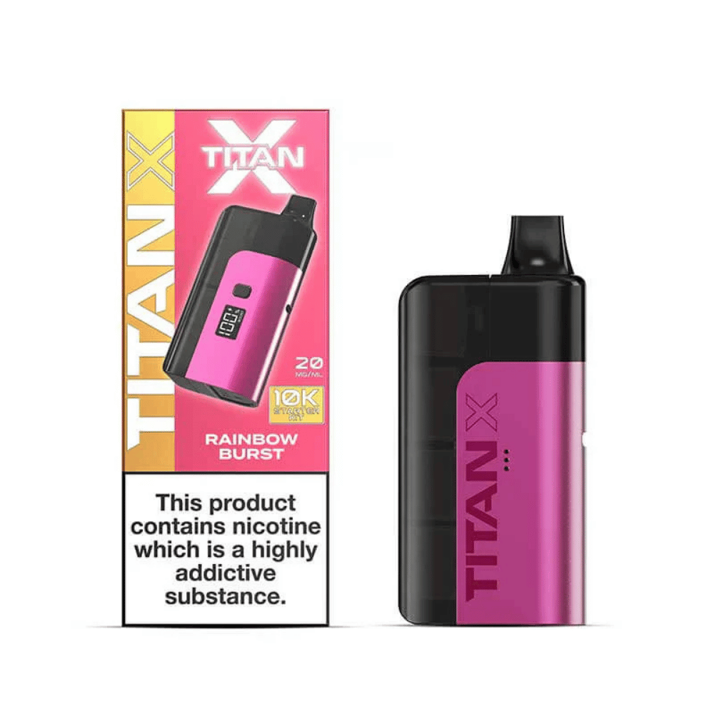 Titan X Prefilled Pod Kit Rainbow Burst - EUK