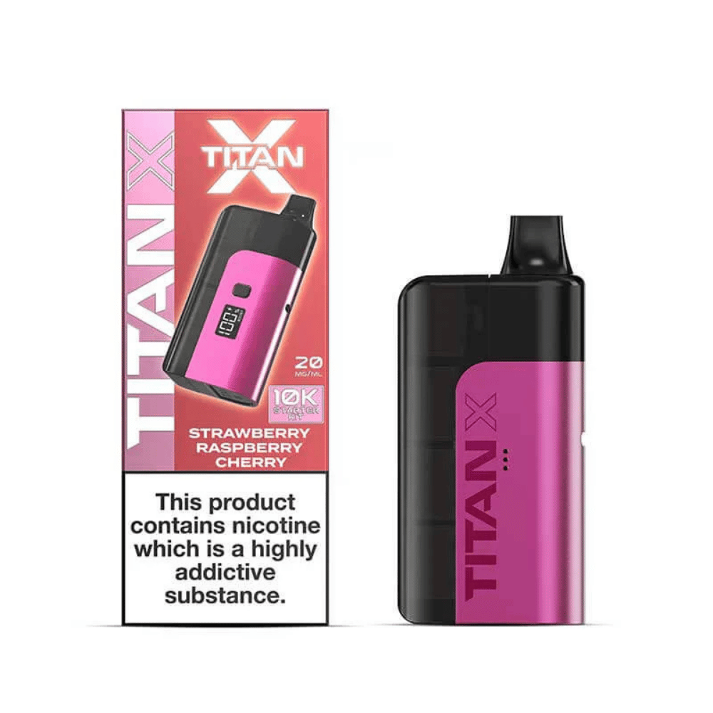 Titan X Prefilled Pod Kit Strawberry Raspberry Cherry - EUK