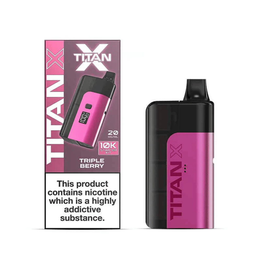 Titan X Prefilled Pod Kit Triple Berry - EUK