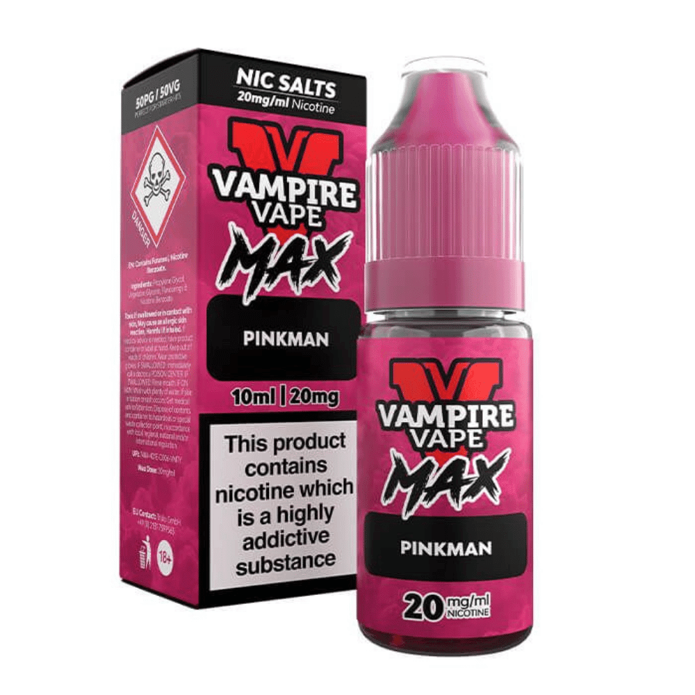 Vampire Vape Max Pinkman Nic Salt E - Liquid 10ml - EUK