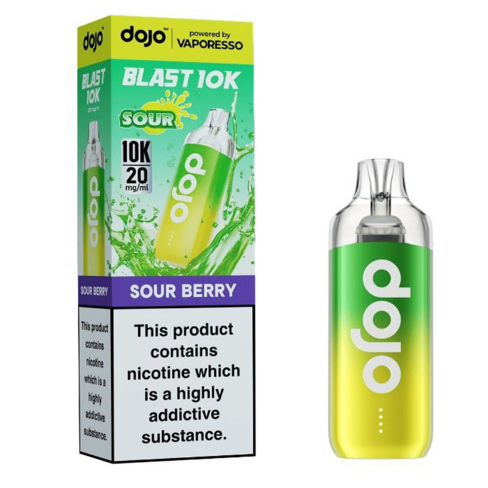 Vaporesso Dojo Blast 10k Prefilled Pod Kit Sour Berry - EUK