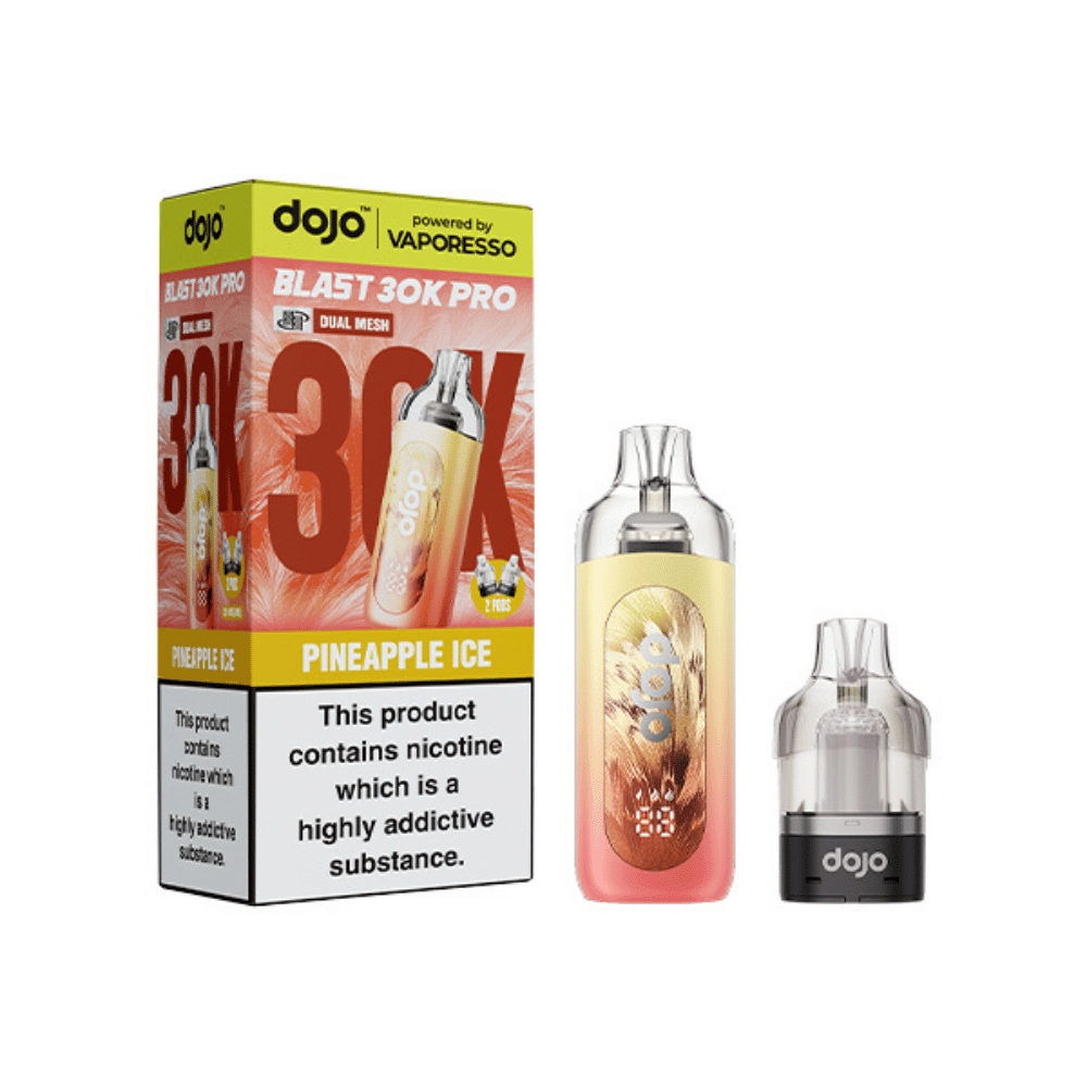 Vaporesso Dojo Blast 30K Pro Prefilled Pod Kit Pineapple Ice - EUK