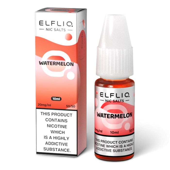 Watermelon Elf Bar Elfliq Nic Salt E - Liquid - EUK